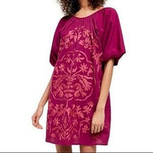 Free People Fiona Dress in Plum
